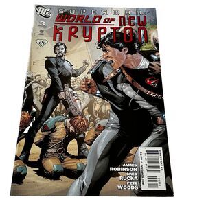 Superman World of New‎ Krypton #3 DC Comics 2009 Robinson Rucka Woods